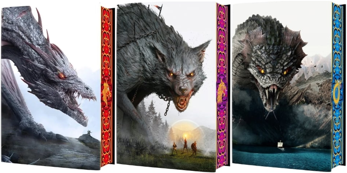 SIGNED LIMITED EDITION SET: The Bloodsworn Saga – John Gwynne: Deluxe Collectors Editions