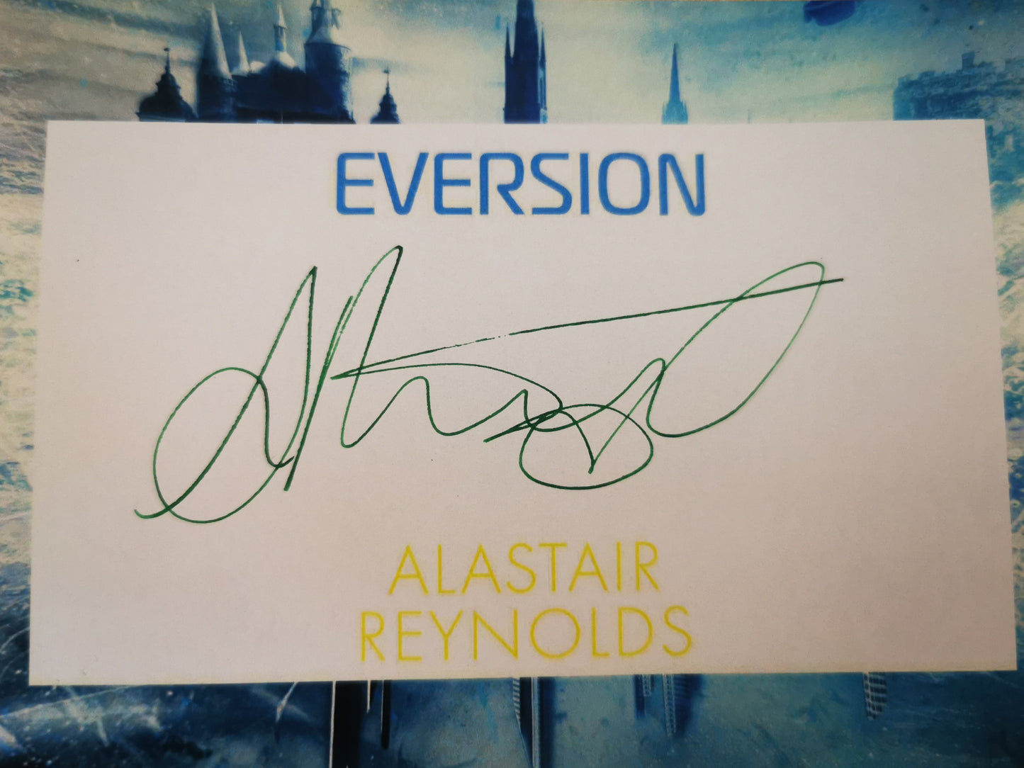SIGNED FIRST EDITION: Eversion - Alastair Reynolds: SIGNED UK First Edition 1/1 HB NEW