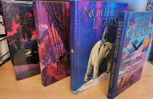 SIGNED FIRST EDITION SET: Philip Pullman - Complete His Dark Materials Illustrated Set