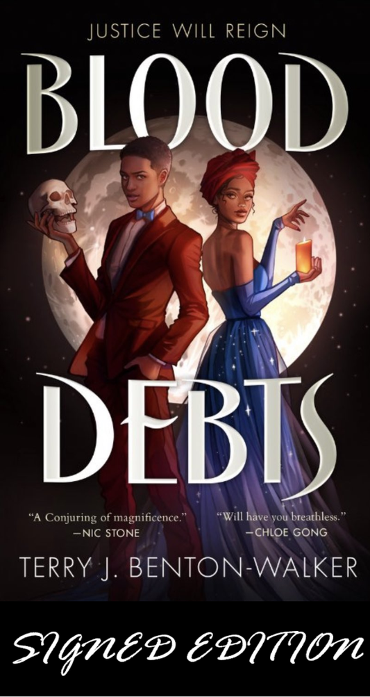 SIGNED FIRST EDITION: Blood Debts - Terry J. Benton-Walker