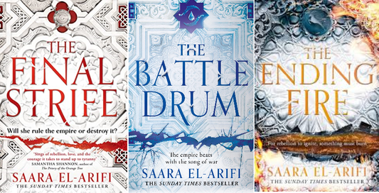 SIGNED FIRST EDITION SET: The Ending Fire Trilogy – Saara El-Arifi