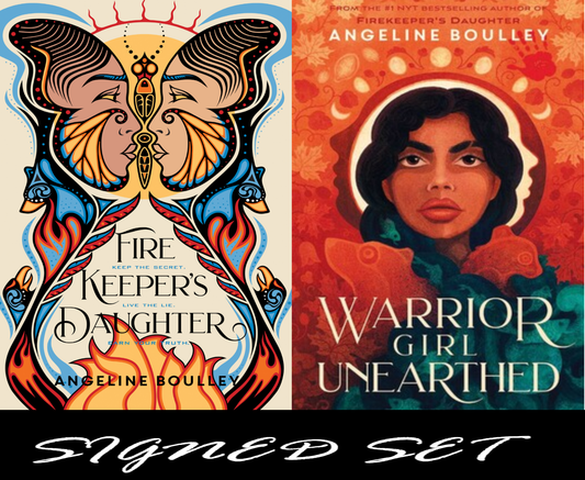 SIGNED FIRST EDITION SET: Angeline Boulley - Firekeeper’s Daughter/Warrior Girl Unearthed
