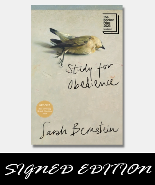 SIGNED EDITION: Study For Obedience- Sarah Bernstein