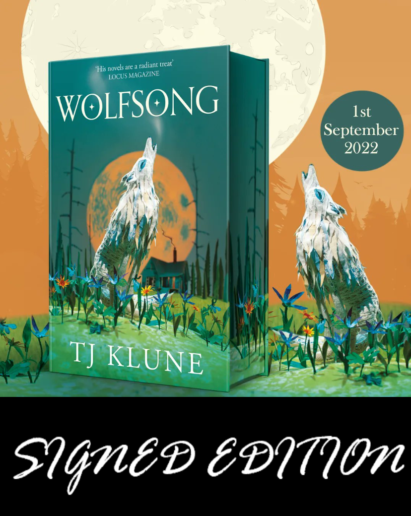 SIGNED LIMITED EDITION: Wolfsong – T J Klune SIGNED Chain Store