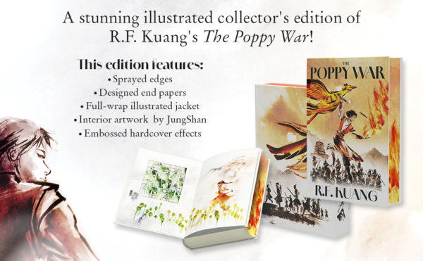 SIGNED LIMITED EDITION: The Poppy War - R F Kuang (Collector's Edition Hardback) - Image 2