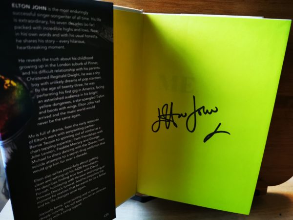 SIGNED FIRST EDITION: Me by Elton John - Image 4