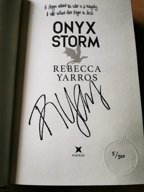 STAMP SIGNED/LINED LIMITED EDITION SET: Empyrean Trilogy – Rebecca Yarros (Flame Editions) - Image 15